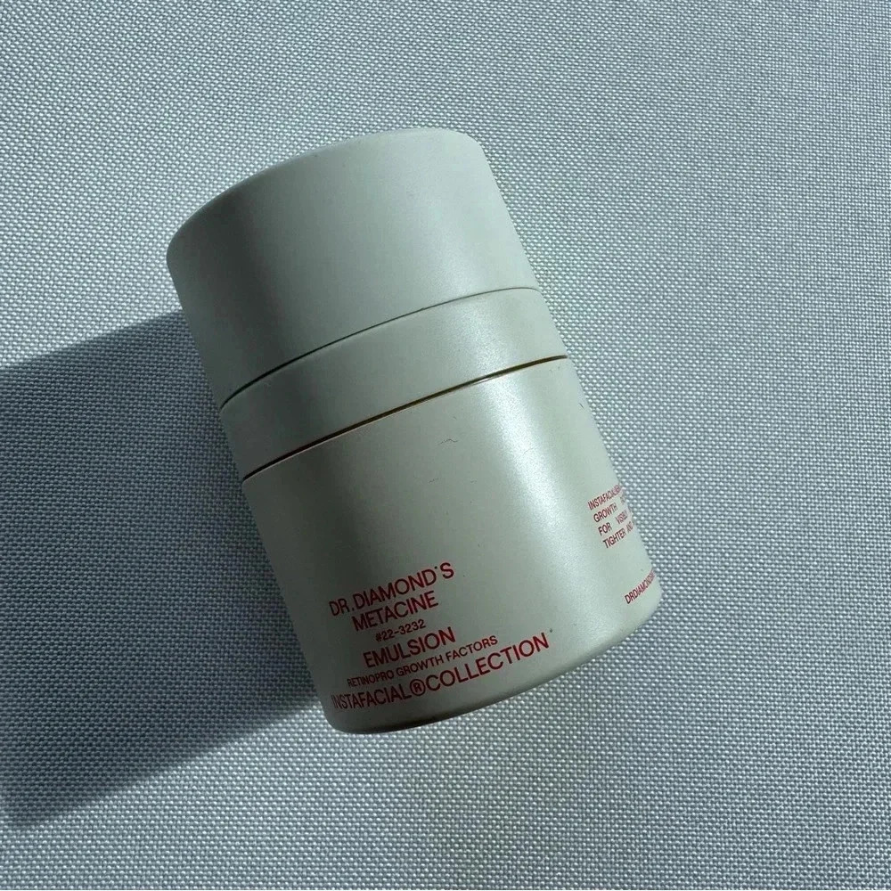 NWT Dr. Diamond's Metacine INSTAFACIAL EMULSION Growth Factor Night Cream - Picture 3 of 3